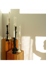 Indaba Trading Black Imani Candleholder