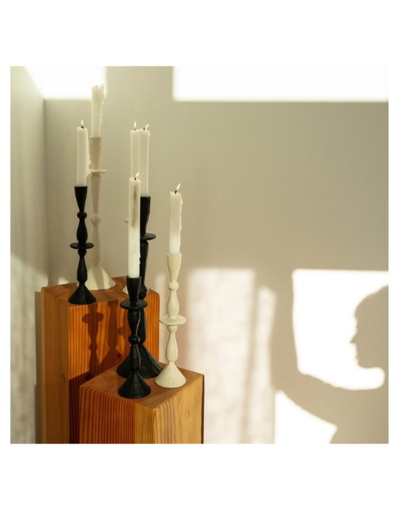 Indaba Trading Black Imani Candleholder