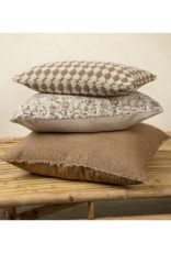 Indaba Trading Lina Linen Pillow in Hazelnut 24"
