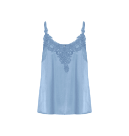 Cream Anna Top in Captain's Blue by Cream