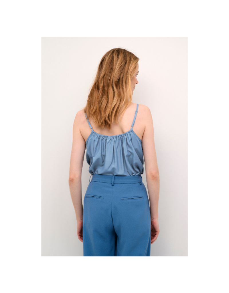 Cream Anna Top in Captain's Blue by Cream