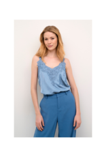 Cream Anna Top in Captain's Blue by Cream