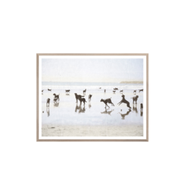 Celadon Art Dog Days At The Beach Mid 37"x29"