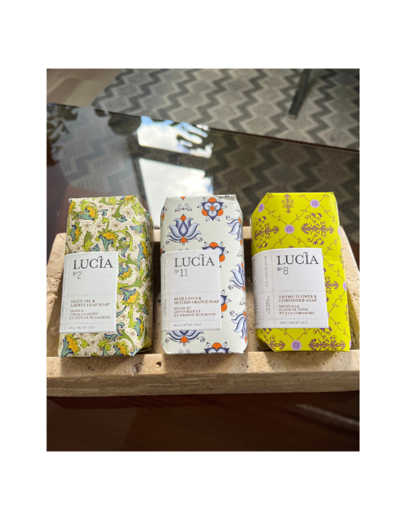 Lucia Lucia Bar Soap Green Orange & Oak Moss
