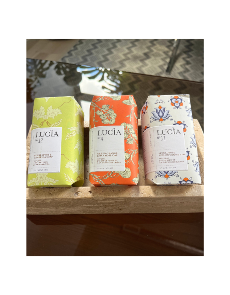 Lucia Lucia Bar Soap Green Orange & Oak Moss