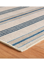 Dash & Albert Dash & Albert Machine Washable Nimes Ticking Neutral Rug 3x5
