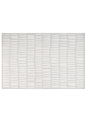 Dash & Albert Dash & Albert Machine Washable Roark Ivory Rug 3x5