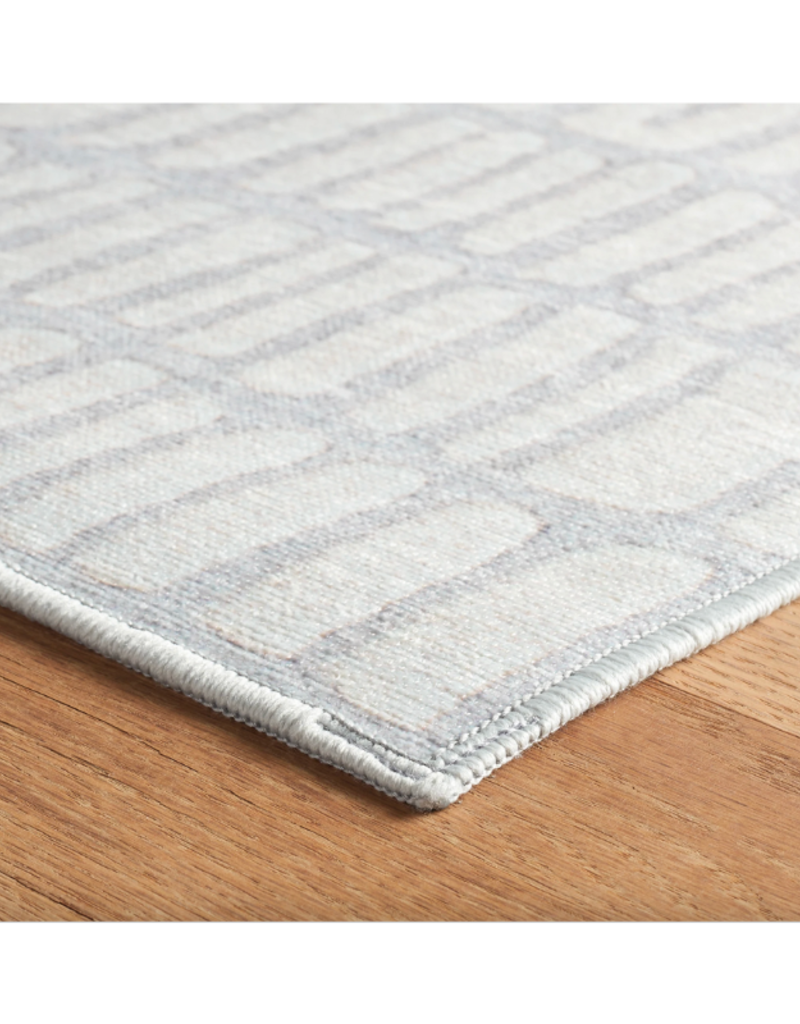 Dash & Albert Dash & Albert Machine Washable Roark Ivory Rug 3x5