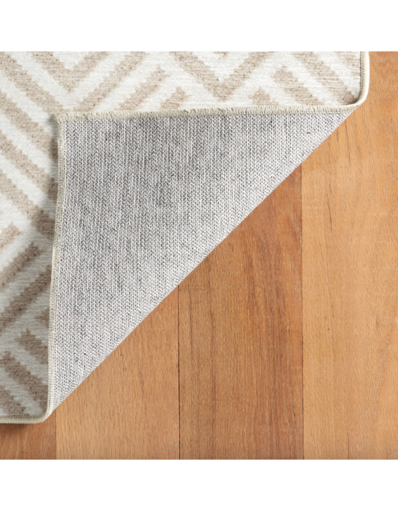 Dash & Albert Dash & Albert Machine Washable Cleo Cement Rug 3x5