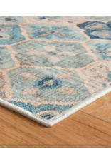 Dash & Albert Dash & Albert Machine Washable Pali Blue Rug 4x6