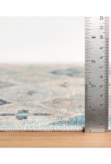 Dash & Albert Dash & Albert Machine Washable Pali Blue Rug 4x6