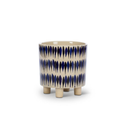 Brushstroke Planter with Feet