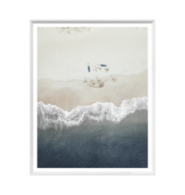 Celadon Art Beach Day Print Photograph 33"x41"