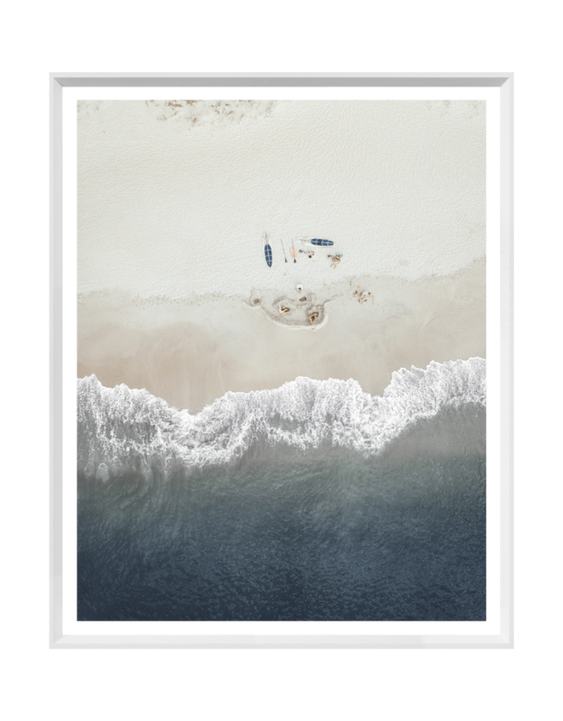 Celadon Art Beach Day Print Photograph