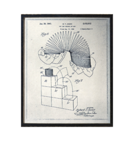 Celadon Art Slinky Patent Parchment 17"x21"