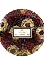 Voluspa 3-Wick Tin Candle in Goji Tarocco by Voluspa