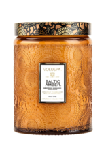 Voluspa 18oz Large Jar Candle in Baltic Amber by Voluspa