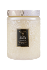 Voluspa 18oz Large Jar Candle in Santal Vanille by Voluspa