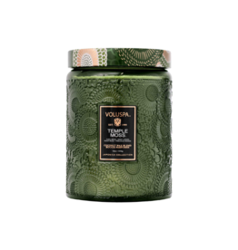 Voluspa 18oz Large Jar Candle in Temple Moss by Voluspa
