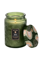 Voluspa 18oz Large Jar Candle in Temple Moss by Voluspa