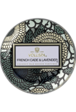 Voluspa Mini Tin Candle in French Cade Lavender by Voluspa