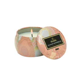 Voluspa Mini Tin Candle in Kalahari Watermelon by Voluspa