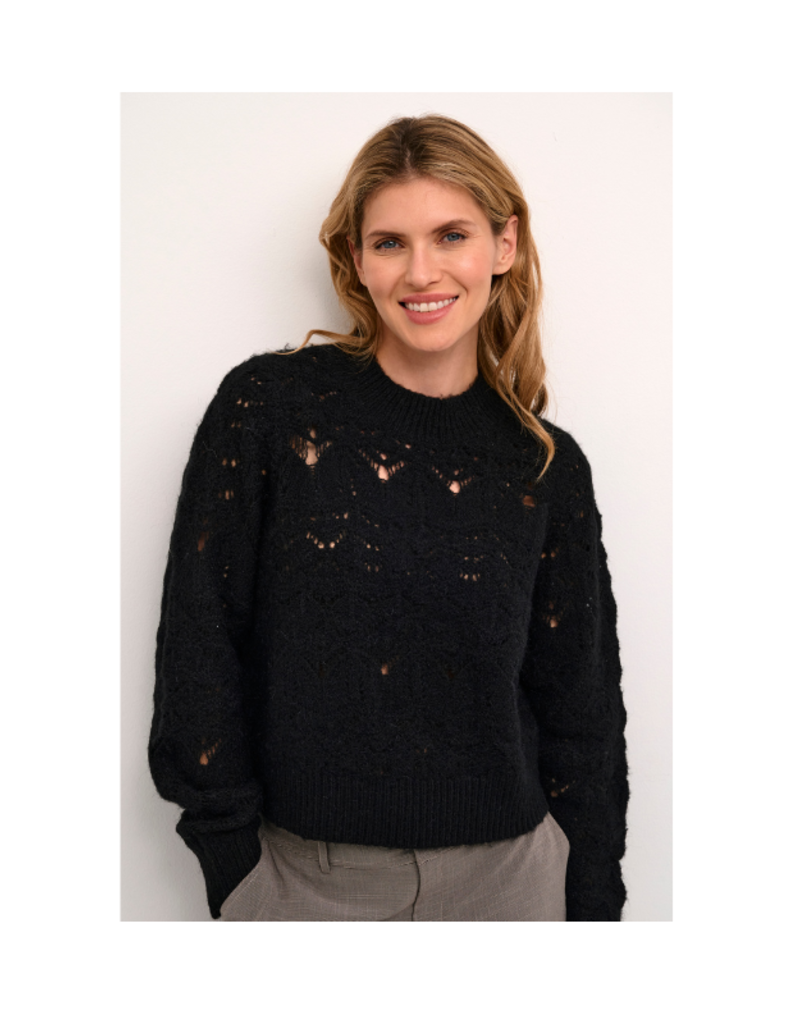 Myko Kimmy Sweater in Black by Culture
