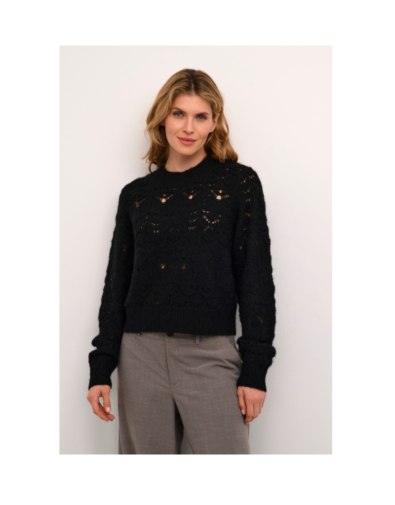 Myko Kimmy Sweater in Black by Culture