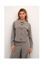 Bartholine Shirt Jacket in Dune Check by Culture