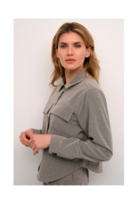 Bartholine Shirt Jacket in Dune Check by Culture
