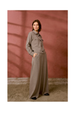 Bartholine Shirt Jacket in Dune Check by Culture