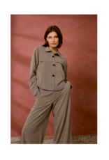 Bartholine Shirt Jacket in Dune Check by Culture