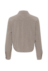 Bartholine Shirt Jacket in Dune Check by Culture