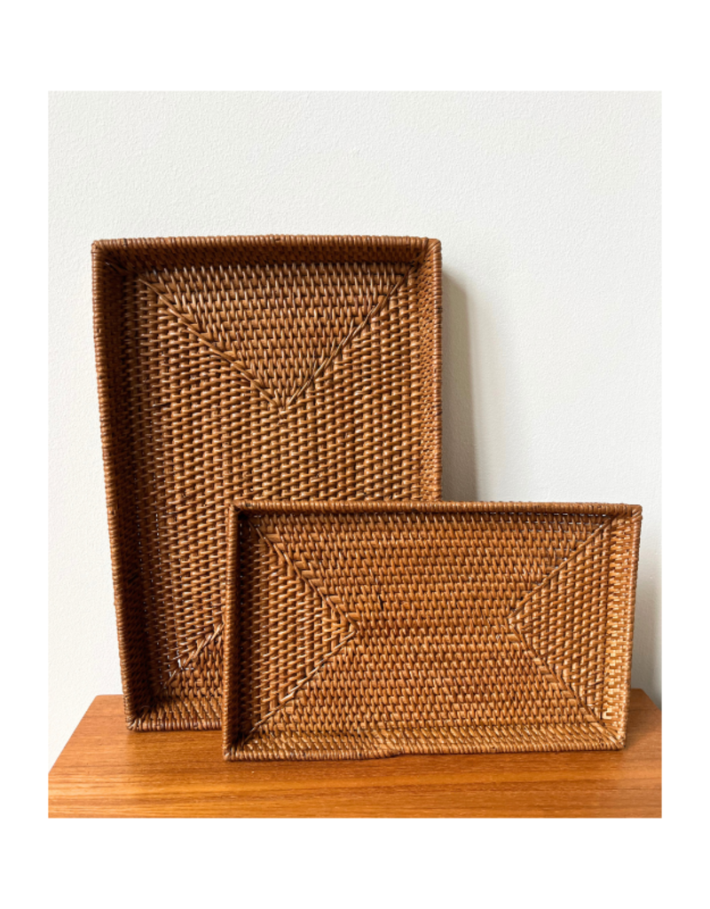 Ata Seagrass Rectangular Tray Small