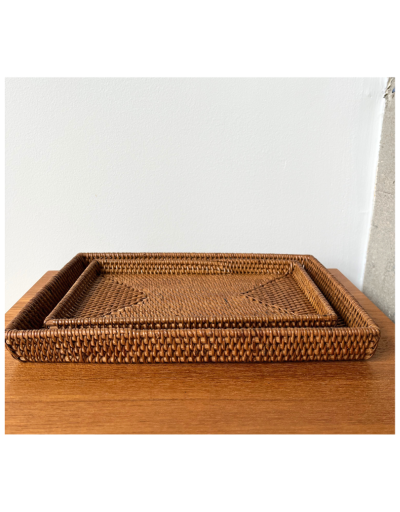Ata Seagrass Rectangular Tray Small