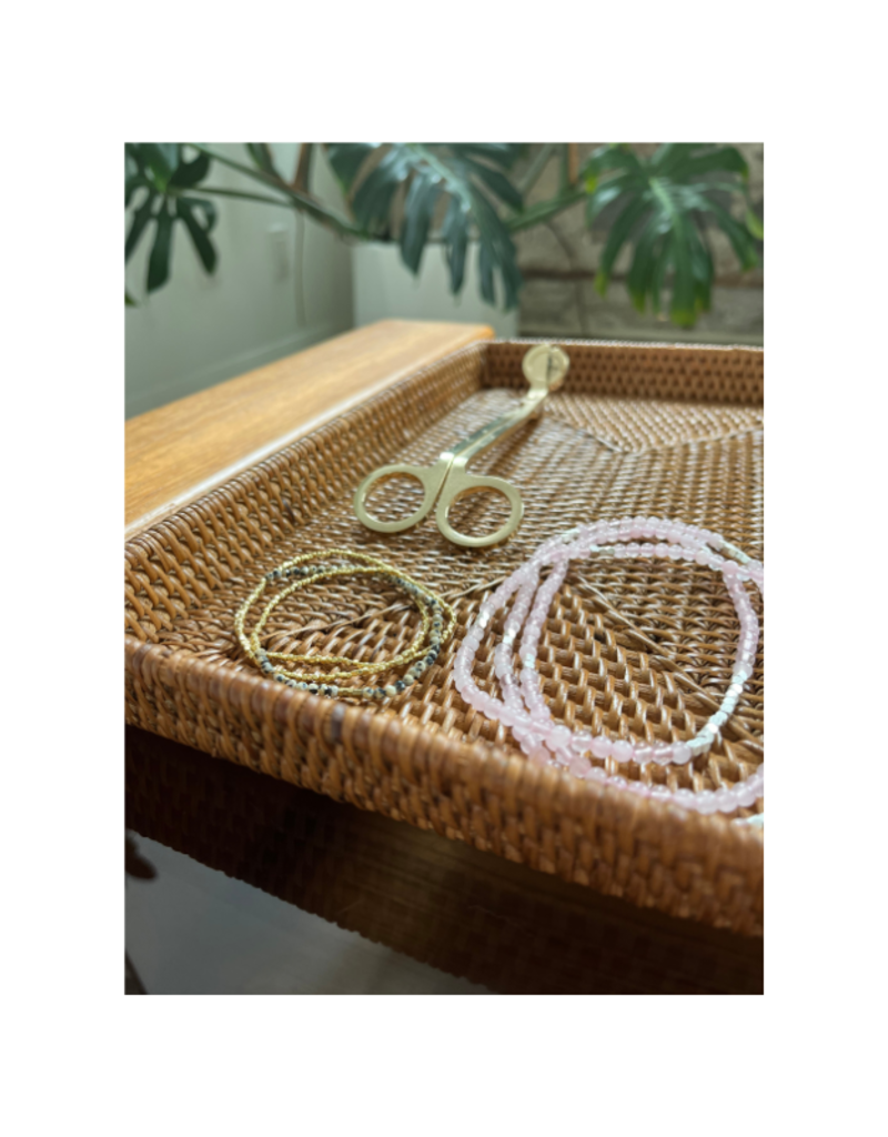 Ata Seagrass Rectangular Tray Small