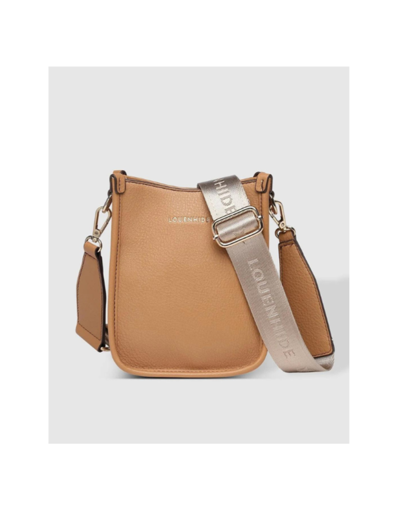 Louenhide Parker Crossbody Bag in Camel by Louenhide