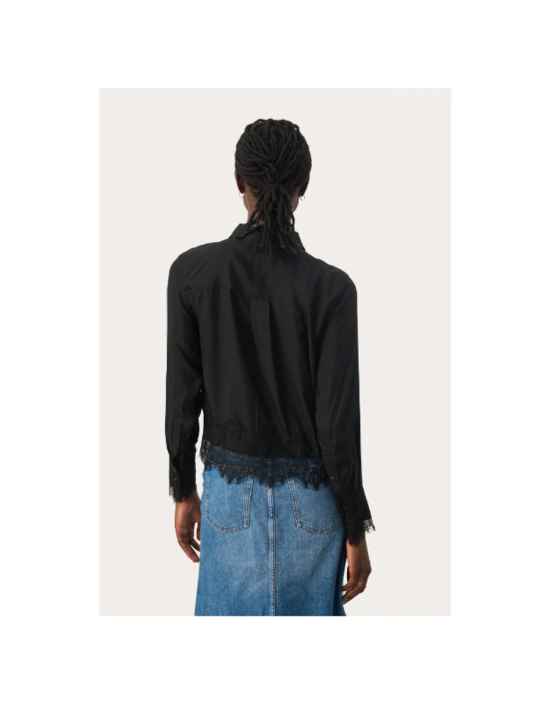 Part Two LAST ONE - SIZE 34 (XS) - Lenina Shirt in Black by Part Two