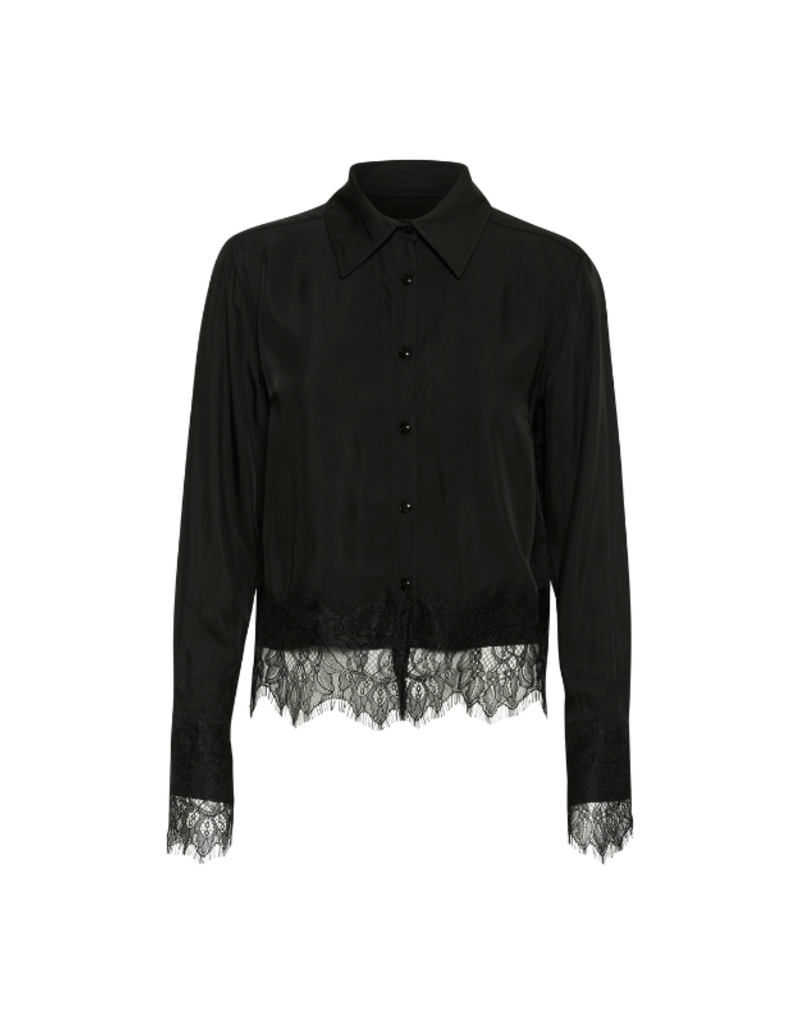Part Two LAST ONE - SIZE 34 (XS) - Lenina Shirt in Black by Part Two