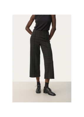 Part Two Ilisan Pant in Grey Check by Part Two