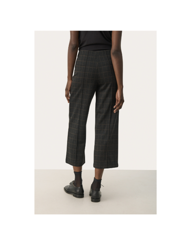 Part Two Ilisan Pant in Grey Check by Part Two