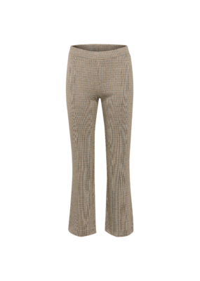 Part Two Pontas Pant in Brown Check by Part Two