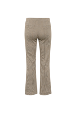 Part Two Pontas Pant in Brown Check by Part Two