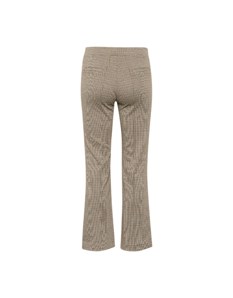 Part Two Pontas Pant in Brown Check by Part Two