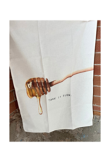 Take it Slow Honey Tea Towel