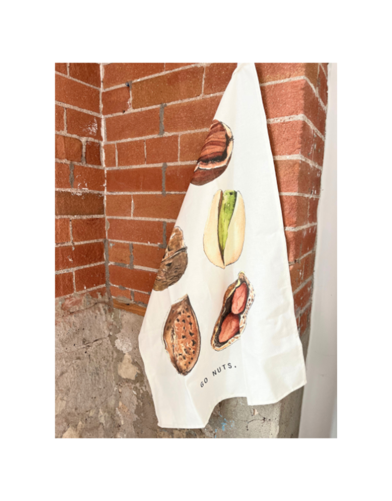 Go Nuts Tea Towel