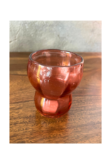 Evara Small Drinking Glass in Peach