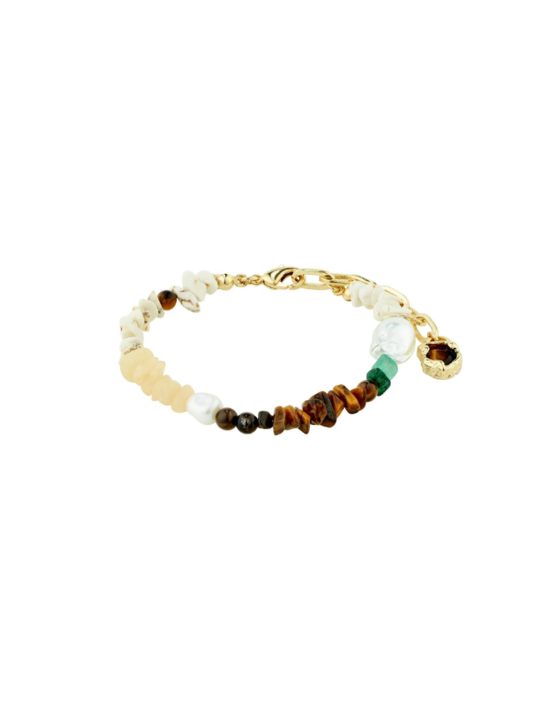 PILGRIM Cloud Bracelet in Gold Multi by Pilgrim