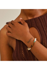 PILGRIM Cloud Bracelet in Gold Multi by Pilgrim
