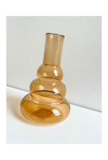 Indaba Trading Glass Candle Stick in Sorbet